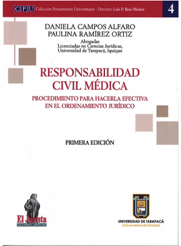 9789563670417 RESPONSABILIDAD CIVIL MEDICA - Imagen 1