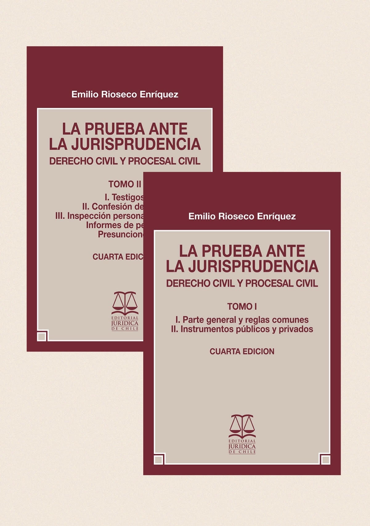 9789561013967 LA PRUEBA ANTE LA JURISPRUDENCIA 2 TOMOS - DERECHO CIVIL Y PROCESAL CIVIL - Imagen 1