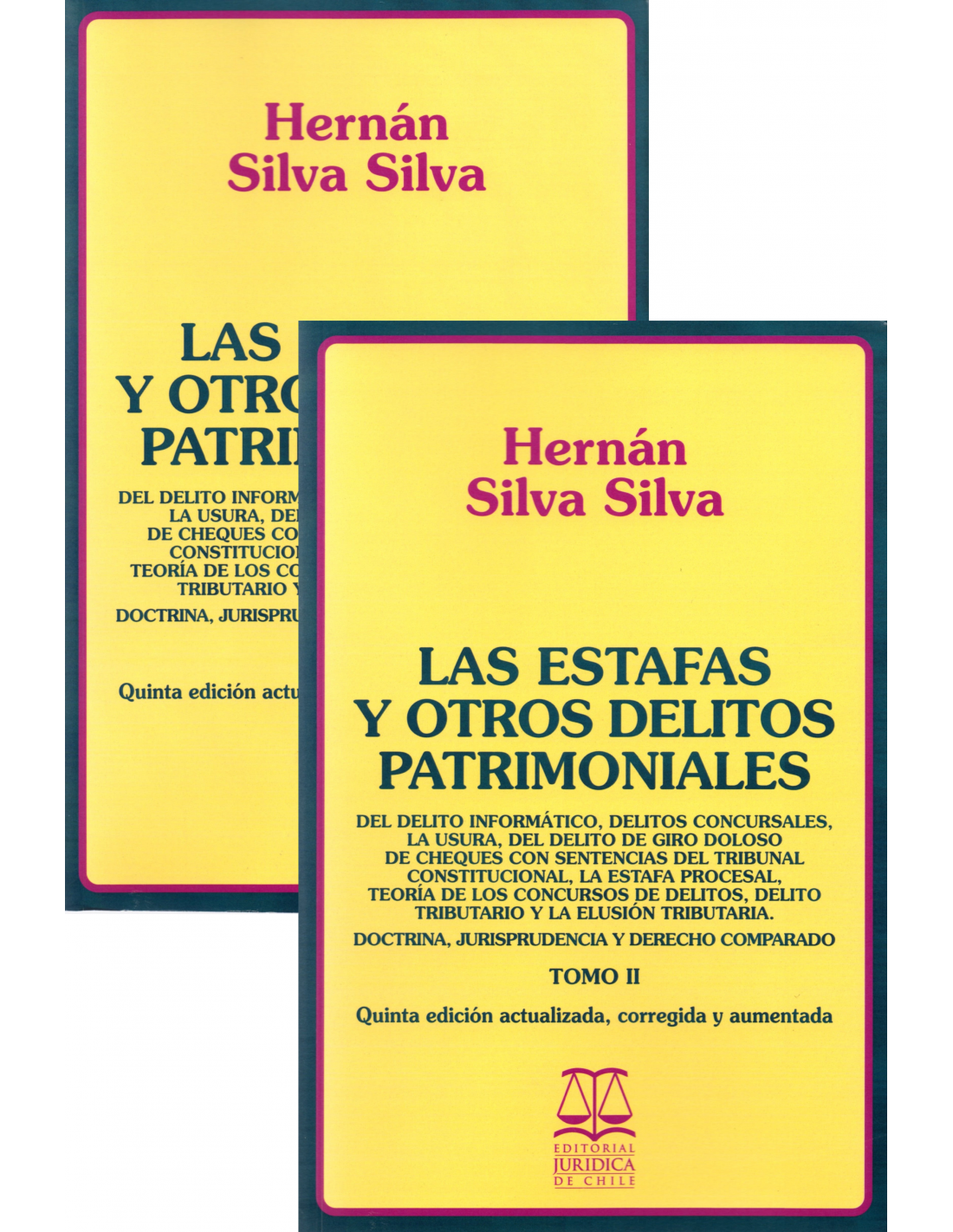 9789561026551 LAS ESTAFAS Y OTROS DELITOS PATRIMONIALES 2 TOMOS - 5° EDICIÓN 2022 - Imagen 1