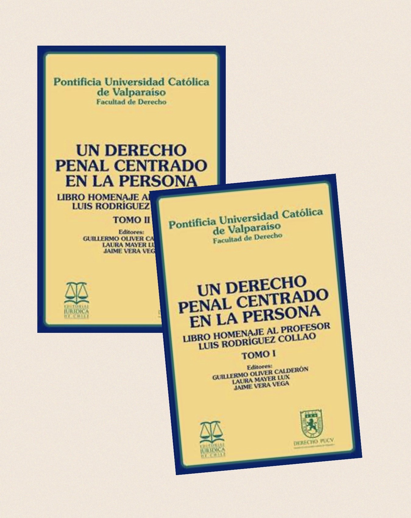 IMG_8051 UN DERECHO PENAL CENTRADO EN LA PERSONA - LIBRO HOMENAJE AL PROFESOR LUIS RODRÍGUEZ COLLAO - Imagen 1