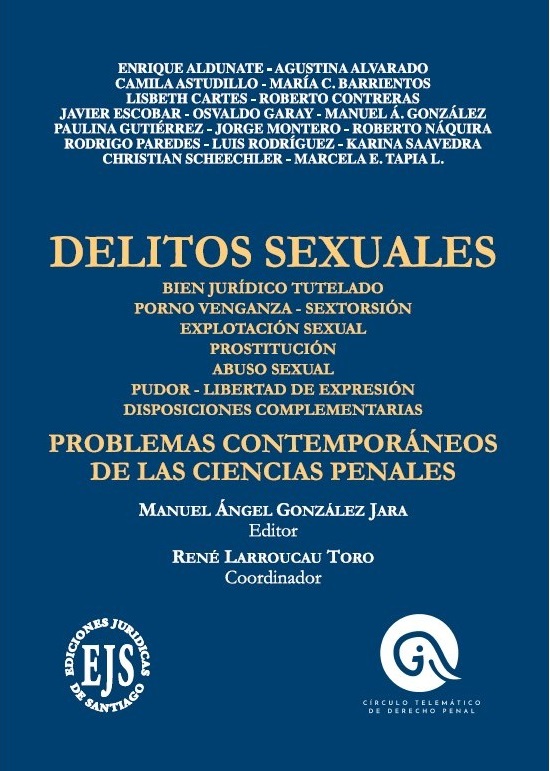 9789566178835 DELITOS SEXUALES - PROBLEMAS CONTEMPORÁNEOS DE LAS CIENCIAS PENALES - Imagen 1