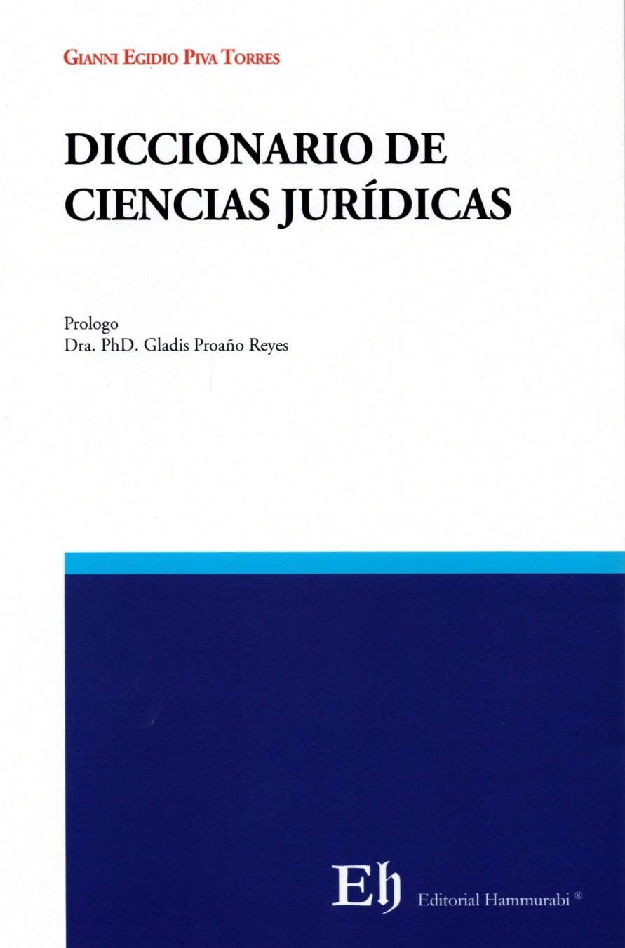 9789566072782 DICCIONARIO DE CIENCIAS JURÍDICAS - Imagen 1