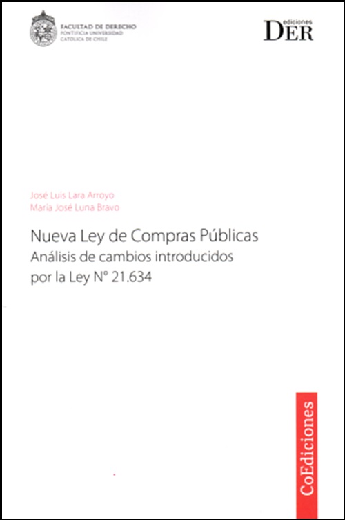 9789564052007 NUEVA LEY DE COMPRAS PÚBLICAS - ANÁLISIS DE CAMBIOS INTRODUCIDOS POR LEY N° 21.634 - Imagen 1