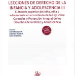 LECCIONES DE DERECHO DE LA INFANCIA Y ADOLESCENCIA III El interés superior del niño, niña o adolescente en el contexto