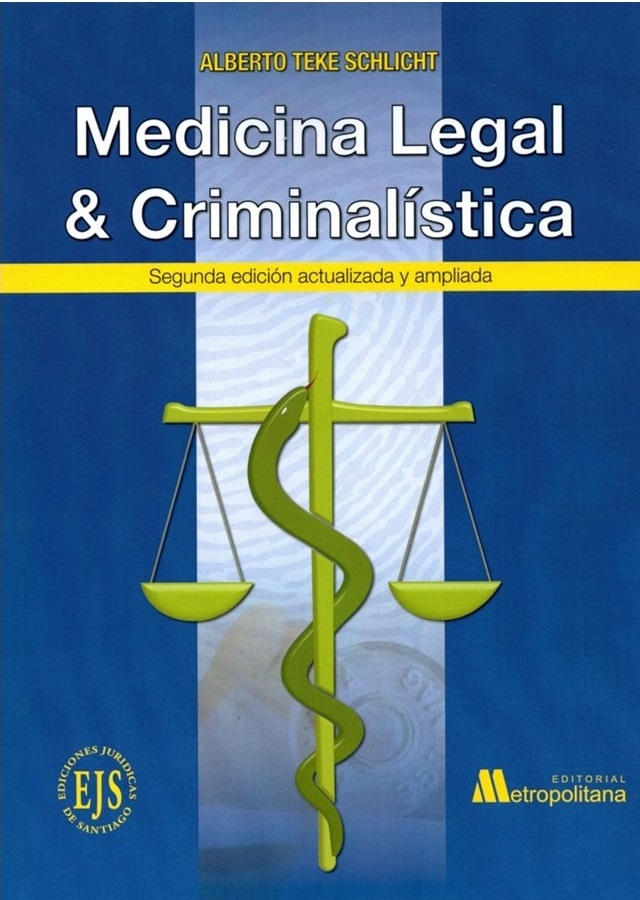 9789562861182 MEDICINA LEGAL & CRIMINALÍSTICA - Imagen 1