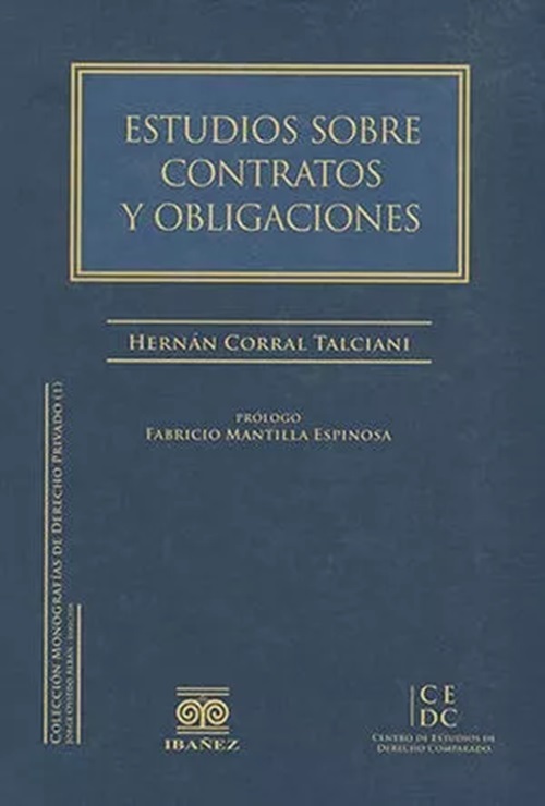 9789587496260 ESTUDIOS SOBRE CONTRATOS Y OBLIGACIONES - Imagen 1