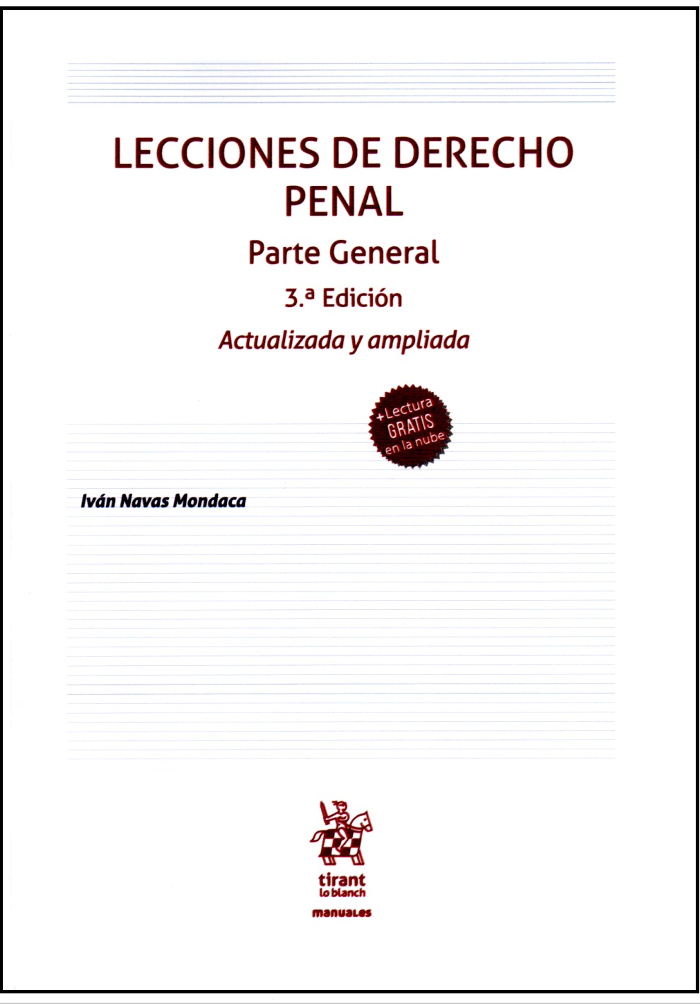 9788410565708 LECCIONES DE DERECHO PENAL CHILENO Parte General - 3ra. Edición - Imagen 1
