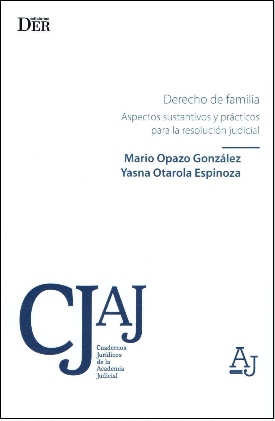 9789564052267 DERECHO DE FAMILIA - Aspectos sustantivos y prácticos para la resolución judicial - Imagen 1