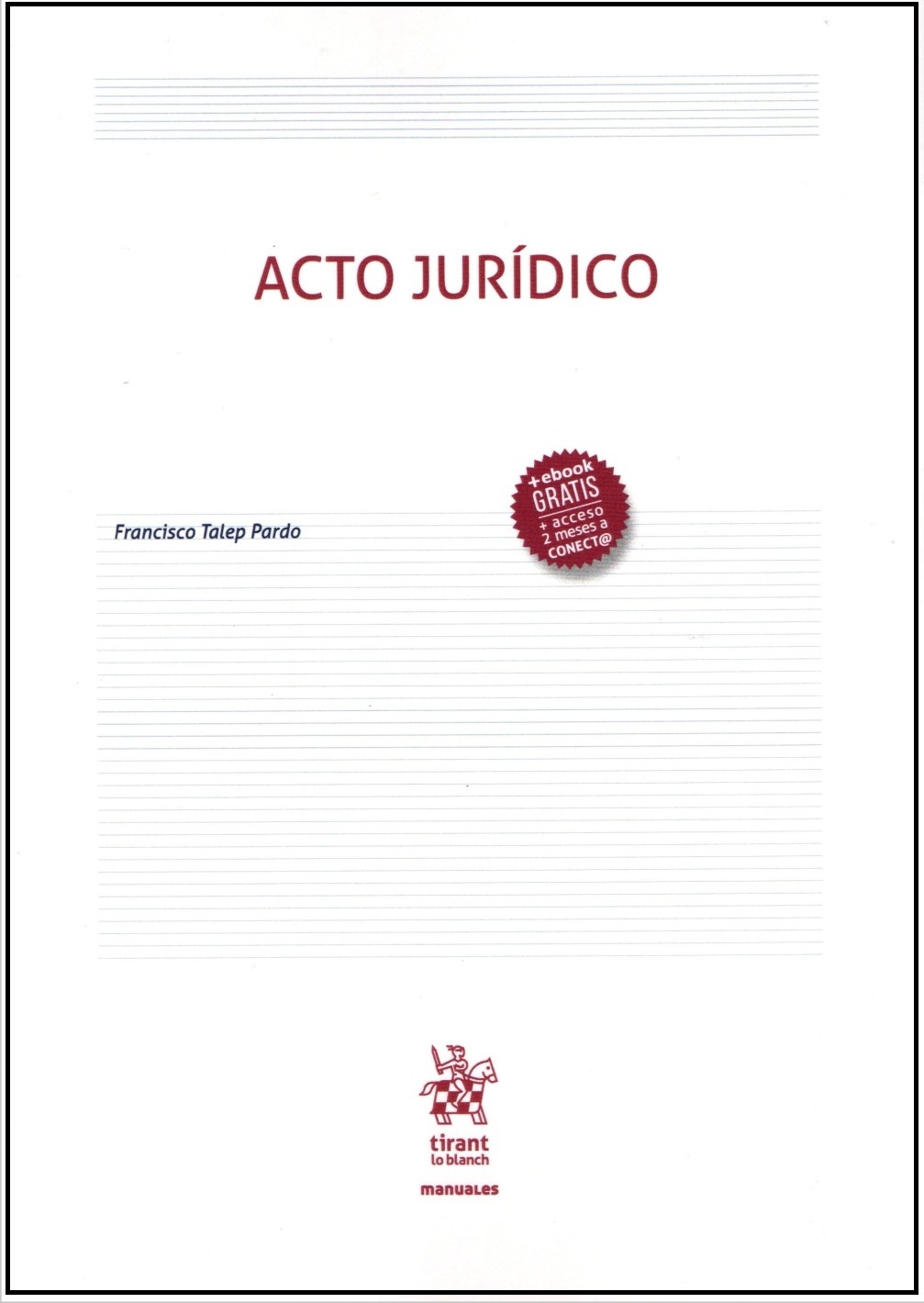 9788410954243 ACTO JURÍDICO - Imagen 1