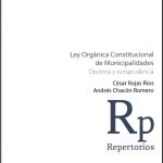 LEY ORGÁNICA CONSTITUCIONAL DE MUNICIPALIDADES - Doctrina y Jurisprudencia