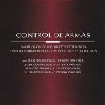 CONTROL DE ARMAS - Una Revisión de los Delitos de Tenencia y Porte de Arma de Fuego, Municiones y Cartuchos