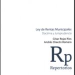LEY DE RENTAS MUNICIPALES - DOCTRINA Y JURISPRUDENCIA